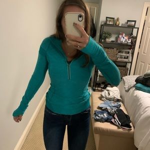 Lululemon turquoise pullover